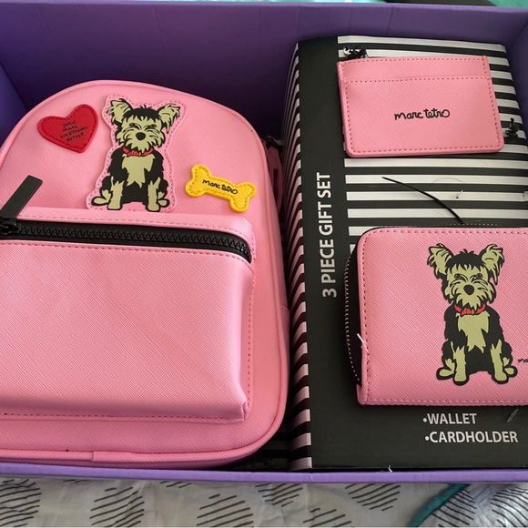 Marc Tetro | Bags | Marc Tetro Yorkie Yorkshire Terrier Pink  display picture 3